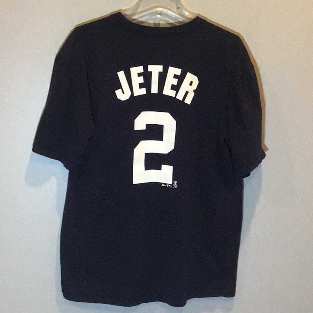 Majestic MLB NY Yankees Derek Jeter t-shirt